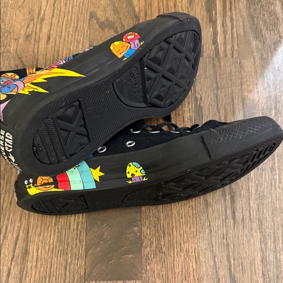 Converse All Star Chuck Taylor High-Top Graffiti Men’s Size 4 Women’s 6 Sneakers - Picture 10 of 11